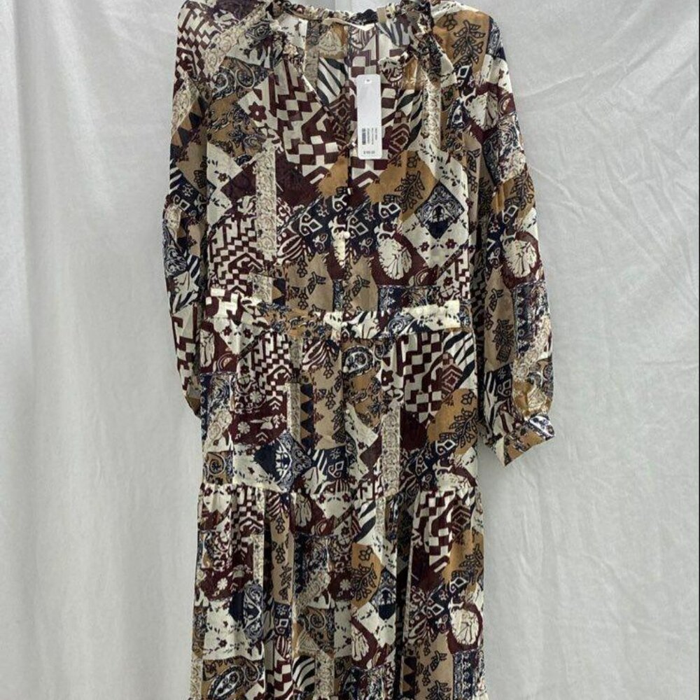 Soft Surroundings Hailey Patchwork Peasant Dress … - image 6